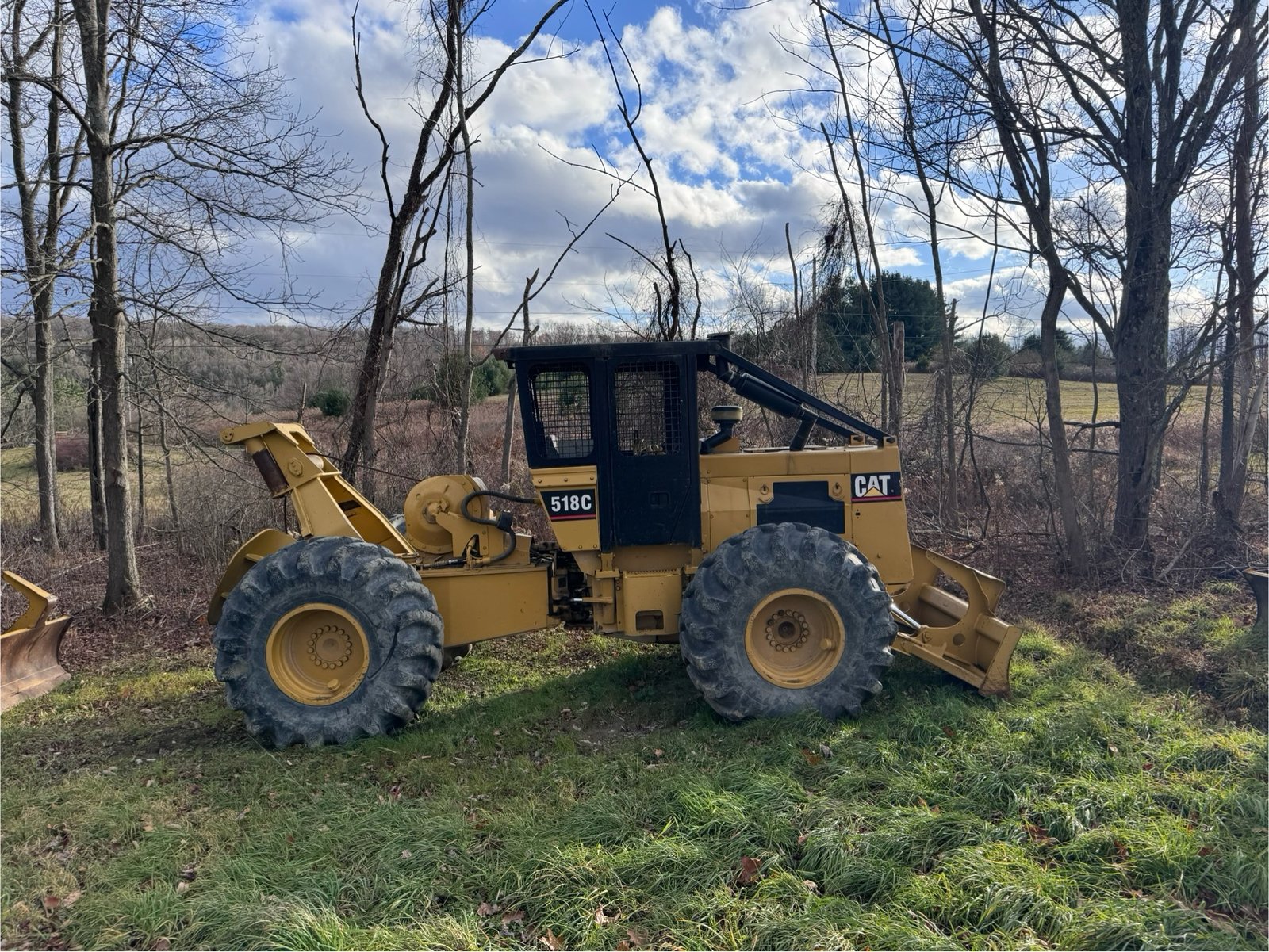 Cat 518C Cable Skidder